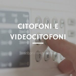 riparazione citofoni e videocitofoni roma